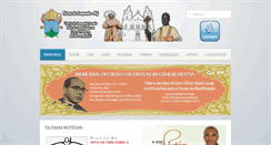 Desktop Screenshot of diocesedacampanha.org.br